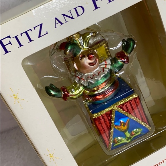 Fitz and Floyd Vintage X-mas Jack in the Box - Picture 6 of 9